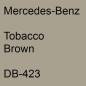 Preview: Mercedes-Benz, Tobacco Brown, DB-423.